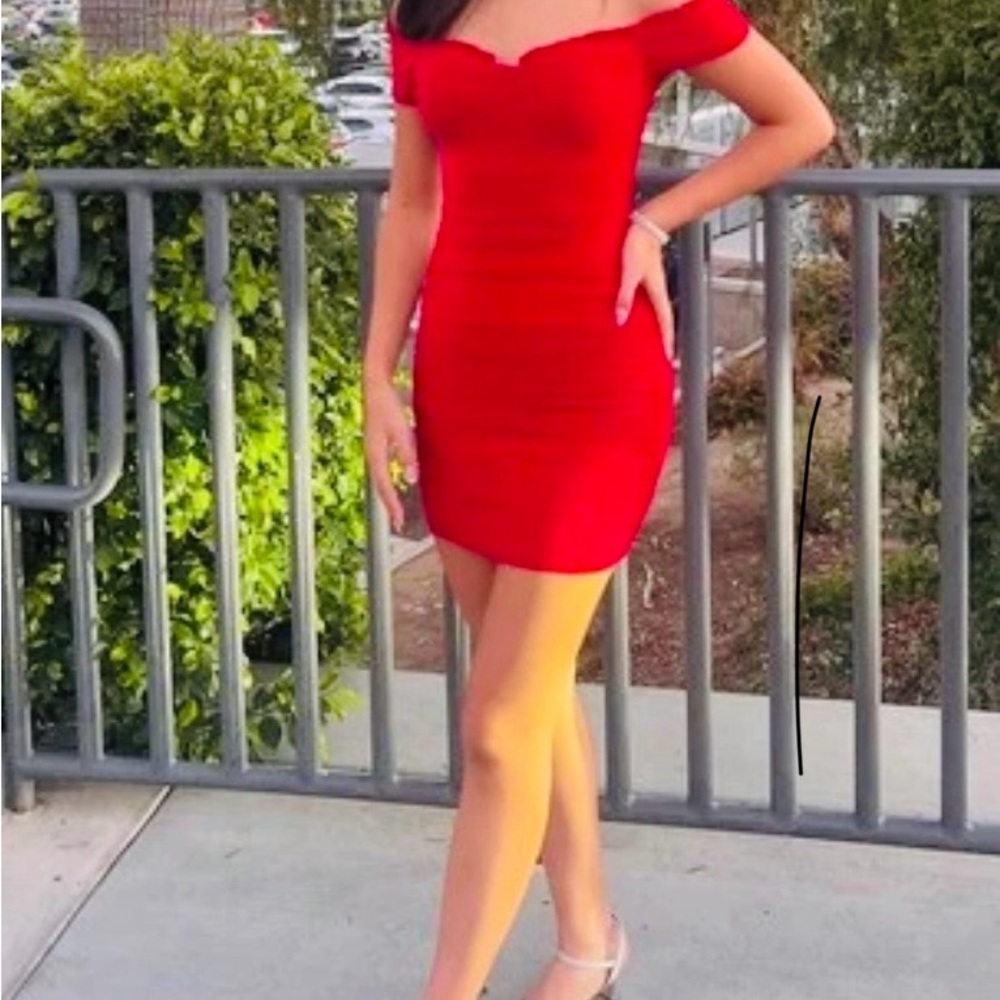 Red Windsor Bodycon